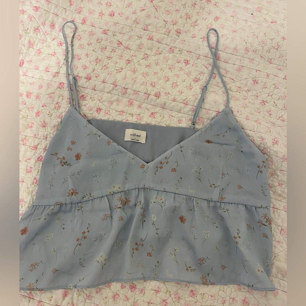 Aritzia Wilfred Lover Babydoll top
